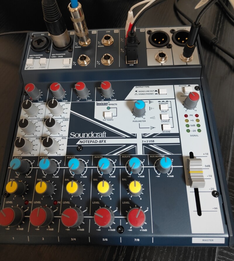 Soundcraft Notepad-8FX